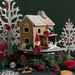 Gingerbread World European Market - Lovi Finland Wooden 3D Puzzle Figures - Red Elf