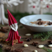 Gingerbread World European Market - Lovi Finland Wooden 3D Puzzle Figures - Red Elf