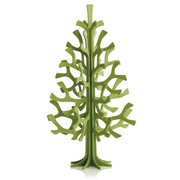 Gingerbread World European Market - Lovi Finland Wooden 3D Puzzle Figures - Spruce Tree 14 cm Light Green