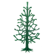 Gingerbread World European Market - Lovi Finland Wooden 3D Puzzle Figures - Spruce Tree 25 cm Dark Green