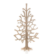 Gingerbread World European Market - Lovi Finland Wooden 3D Puzzle Figures - Spruce Tree 25 cm Natural Wood