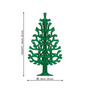Gingerbread World European Market - Lovi Finland Wooden 3D Puzzle Ornament - Spruce Tree 14 cm Dimensions