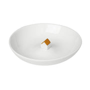 Gingerbread World European Market - Räder Design Porcelain Stories Trinket Dish, Gold House 10755