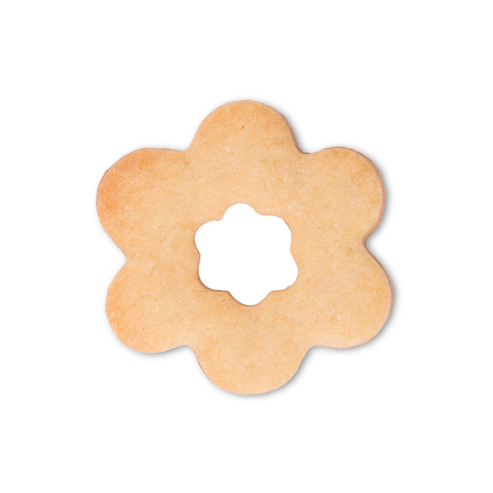 Gingerbread World European Market - Staedter Cookie Cutters from Germany - Flower in Flower Linzer STA052055