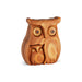 Gingerbread World European Market - Waldfabrik Natural Wood Figures - Owl with Removable Two Owlets 5169