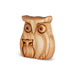 Gingerbread World European Market - Waldfabrik Natural Wood Figures - Owl with Removable Two Owlets 5169