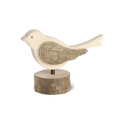 Gingerbread World European Market - Waldfabrik Wood Folk Art - Wooden Decoration Small Bird 4751-1