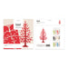 Gingerbread World European Market Lovi Finland 3D Puzzle Ornaments and Trees - Spruce Tree 25 cm Bright Red - packaging