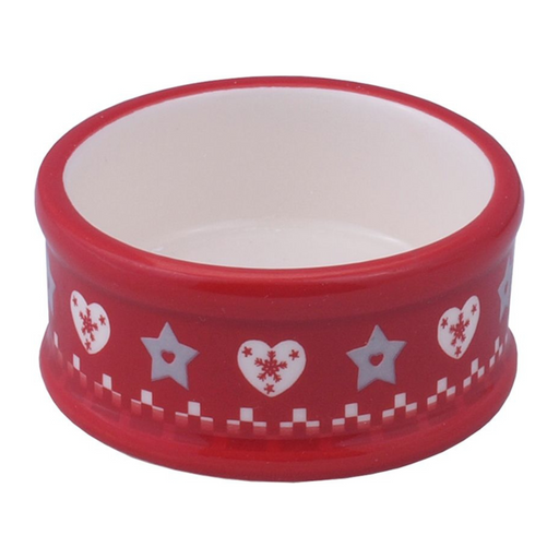 Gingerbread World European Market – Holder for Pillar Candle – Round Red - DIK2051240