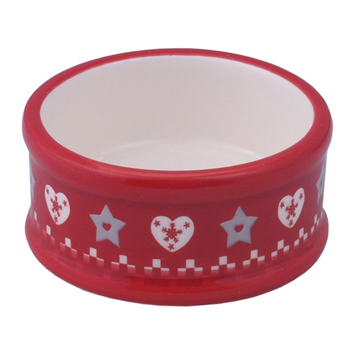 Gingerbread World European Market – Holder for Pillar Candle – Round Red - DIK2051240