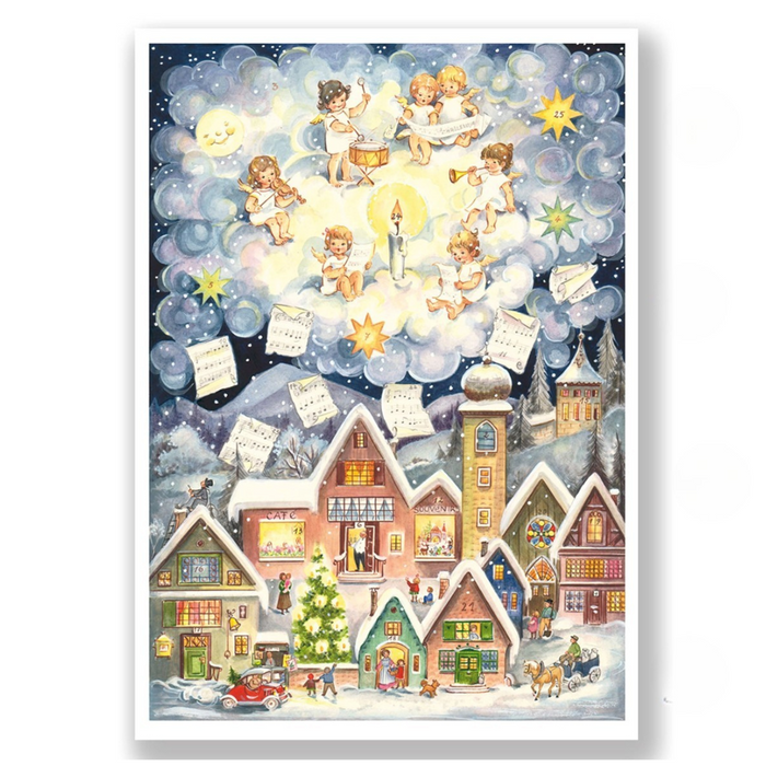 Gingerbread World German Christmad Market Richard Sellmer Verlag Chocolate-filled Advent Calendar Starry Serenade RS015