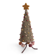Gingerbread World Gry and Sif Denmark Felted Wool Ornament - Christmas Tree Figure 13229