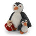 Gingerbread World Gry and Sif Denmark Felted Wool Ornament - Penguin with Baby 14725
