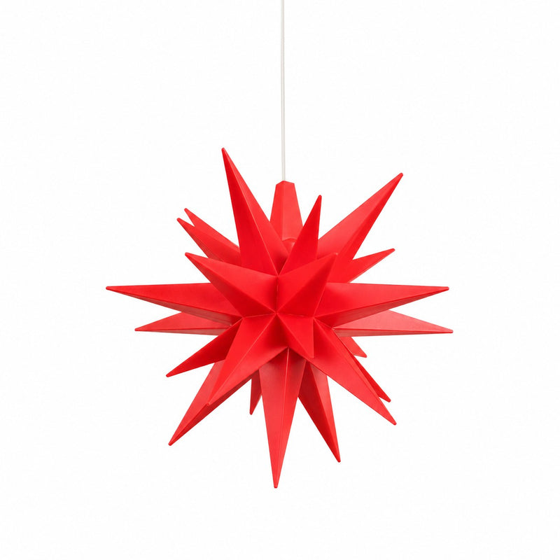 Gingerbread World Herrnhuter Sterne Canada - Herrnhuter Moravian Advent Star Lantern - Mini Red