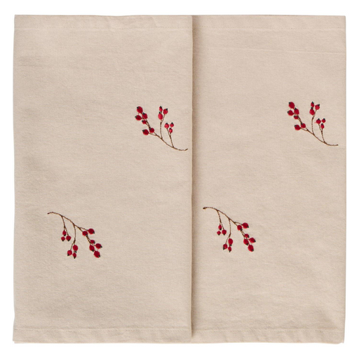 Gingerbread World IB Laursen Denmark - Winterberry Branches – Table Runner 63024-76