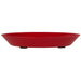 Gingerbread World IB Laursen Denmark – Candle Dish Tray for Pillar Candles - red - 90164-33
