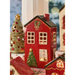 Gingerbread World IB Laursen Denmark – Ceramic Tealight House - Stillenat Cottage with Christmas Tree 27696-33