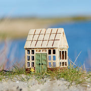 Gingerbread World IB Laursen Denmark – Ceramic Tealight House – Orangerie Greenhouse Shed - 27683-00