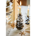 Gingerbread World IB Laursen Denmark – Metal Pine Cone Candle Holder, Antique Gold, 12 cm 57006-17