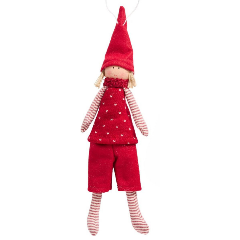 Gingerbread World IB Laursen Denmark – Scandinavian Christmas, Santa’s Helpers Sigrid and Sune 26944-99