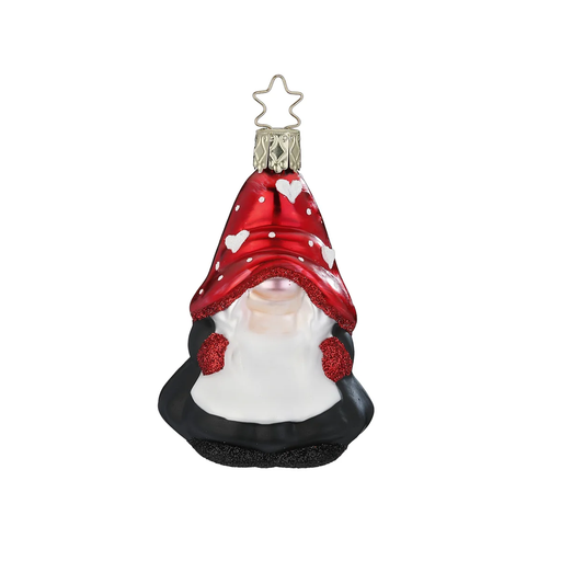 Gingerbread World Inge-Glas Canada - Mouthblown Glass from Germany - Gnome Mrs Santa