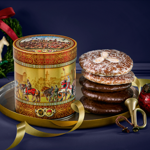 Gingerbread World Lebkuchen Schmidt - Lebkuchen Schmidt Festive Tin 61355