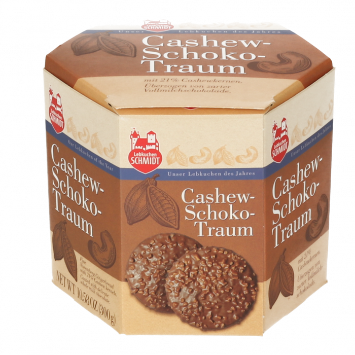 Gingerbread World Lebkuchen Schmidt Canada - Cashew Chocolate Dream Choice Lebkuchen 61244