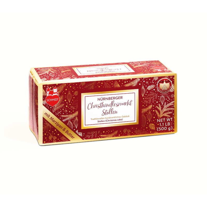 Gingerbread World Lebkuchen Schmidt Canada - Christstollen with Marzipan 500 g 61521