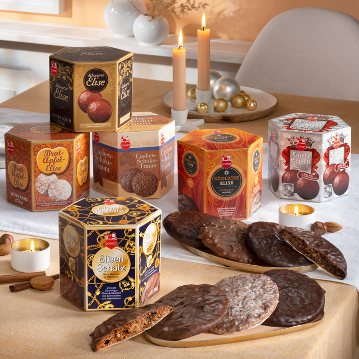 Lebkuchen Schmidt Collection of Lebkuchen of the Year LATE NOVEMBER DELIVERY