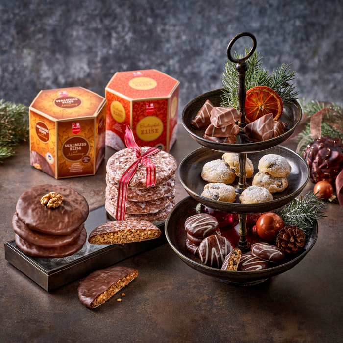Gingerbread World Lebkuchen Schmidt Canada - Explorer Packet with Maple Walnut Elisen 50177