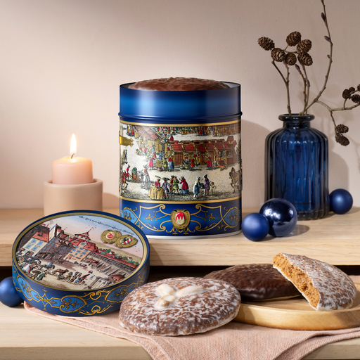 Gingerbread World Lebkuchen Schmidt Canada - Festive Tin 61354