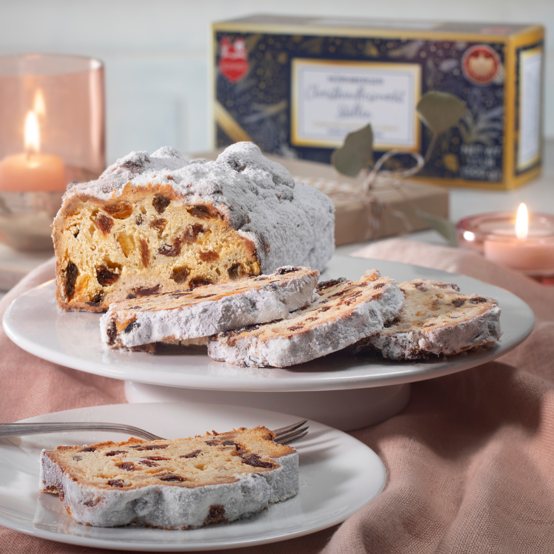 ebkuchen Schmidt Butter Stollen with Raisins – 500 g Christstollen ...