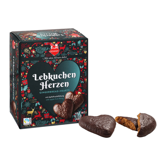 Gingerbread World Lebkuchen Schmidt Canada Gingerbread Hearts Box 61017
