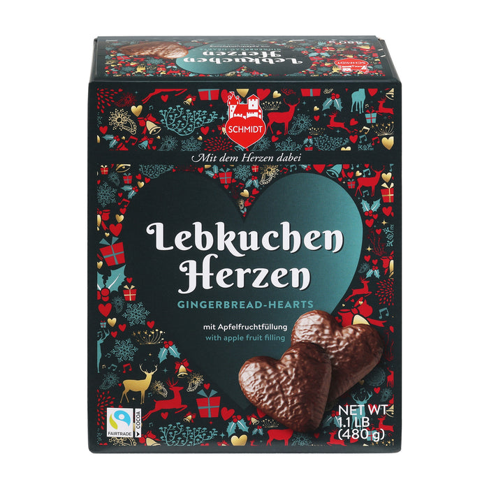 Gingerbread World Lebkuchen Schmidt Canada Gingerbread Hearts Box 61017