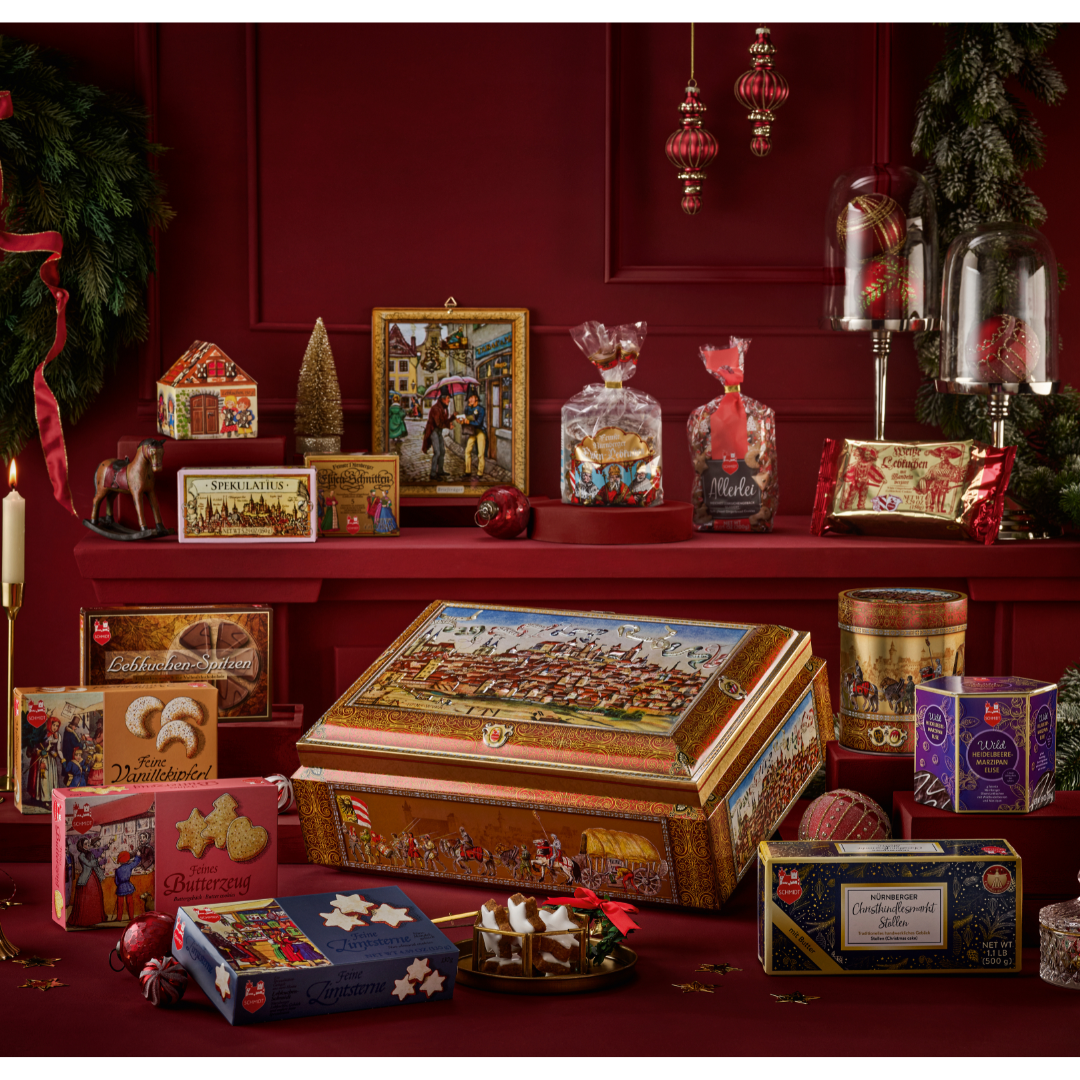 Lebkuchen Schmidt Festive Chest – Premium Nuremberg Christmas Gift