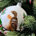 Gingerbread World Polish Blown Glass Ornament – Hand-Painted Songbird Christmas Ball 304201