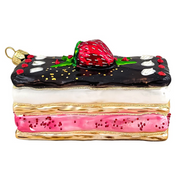 Gingerbread World Polish Blown Glass Ornament – Piece of Cake 285904