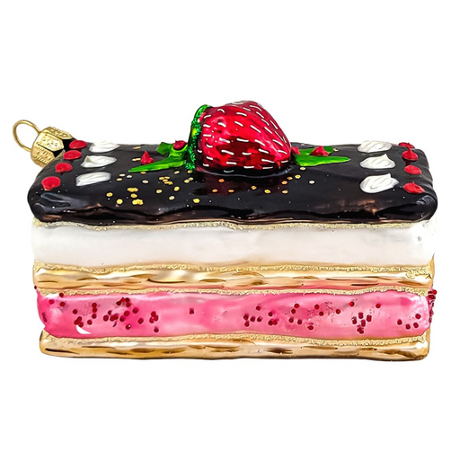 Gingerbread World Polish Blown Glass Ornament – Piece of Cake 285904