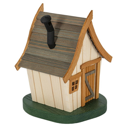 Gingerbread World Richard Glaesser German Folk Art - Smoker Cottage White 2632