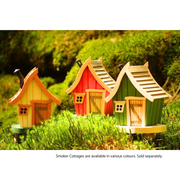 Gingerbread World Richard Glaesser German Folk Art - Smoker Cottages available in red white or green