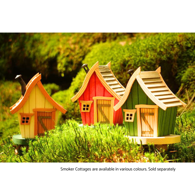 Gingerbread World Richard Glaesser German Folk Art - Smoker Cottages available in red white or green