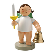Gingerbread World Wendt und Kuehn Canada - Gruenhainichen Angel with Bell and Candle 650-53