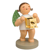 Gingerbread World Wendt und Kuehn Canada - Wendt & Kühn Gruenhainichen Angel – Gold Edition No 19 The Chronicler with Camera 650-302
