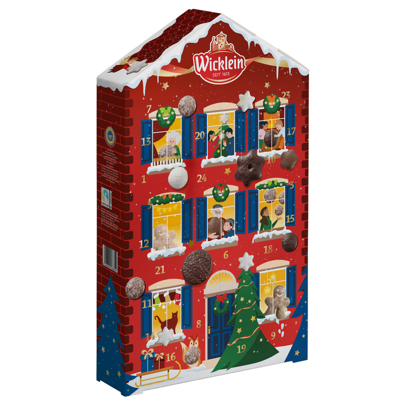 Gingerbread World Wicklein Lebkuchen Canada - Advent Calendar with traditional German Christmas Cookies 7472