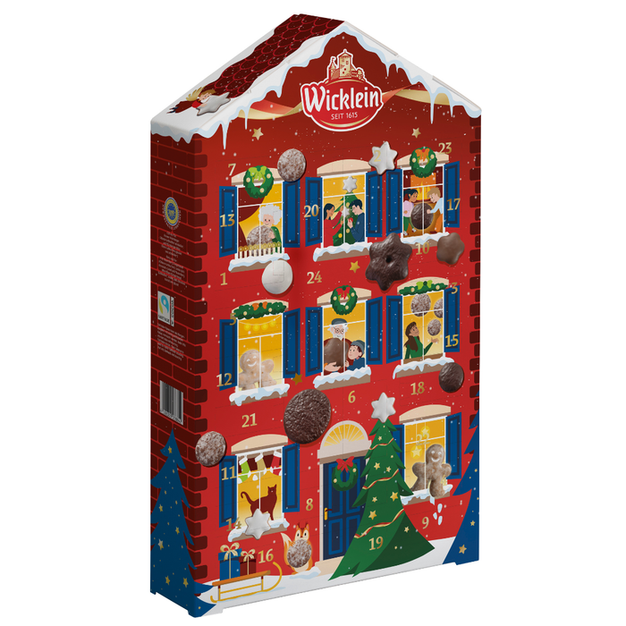 Gingerbread World Wicklein Lebkuchen Canada - Advent Calendar with traditional German Christmas Cookies 7472