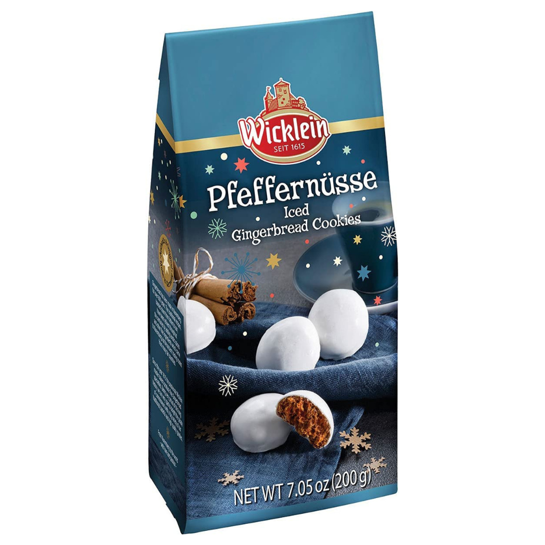 Gingerbread World Wicklein Lebkuchen Canada - pfeffernuesse iced gingerbread cookies in bag 200 g