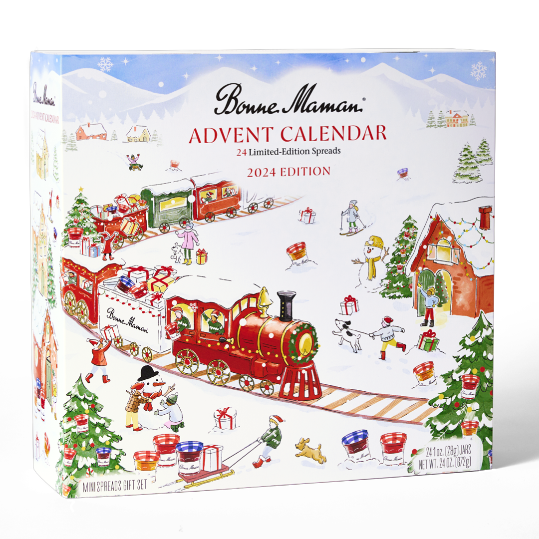 Bonne Maman 2024 Limited Edition Advent Calendar 24 jams & jellies