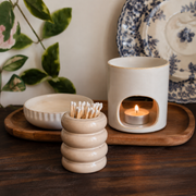 Gingerbread World Christmas Market - Mimi and August - Ceramic Fragnace and Candle Pack - Diffuser Match Pot and Candle Holder