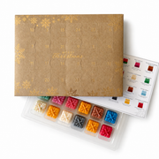 Graces Court Wax Melts Advent Calendar with 24 festive hand-poured wax melt fragrances | Gingerbread World European Christmas