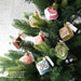 Gingerbread World European Christmas - Inge-Glas Manufaktur Blown Glass Ornament - Petit Four Ornaments